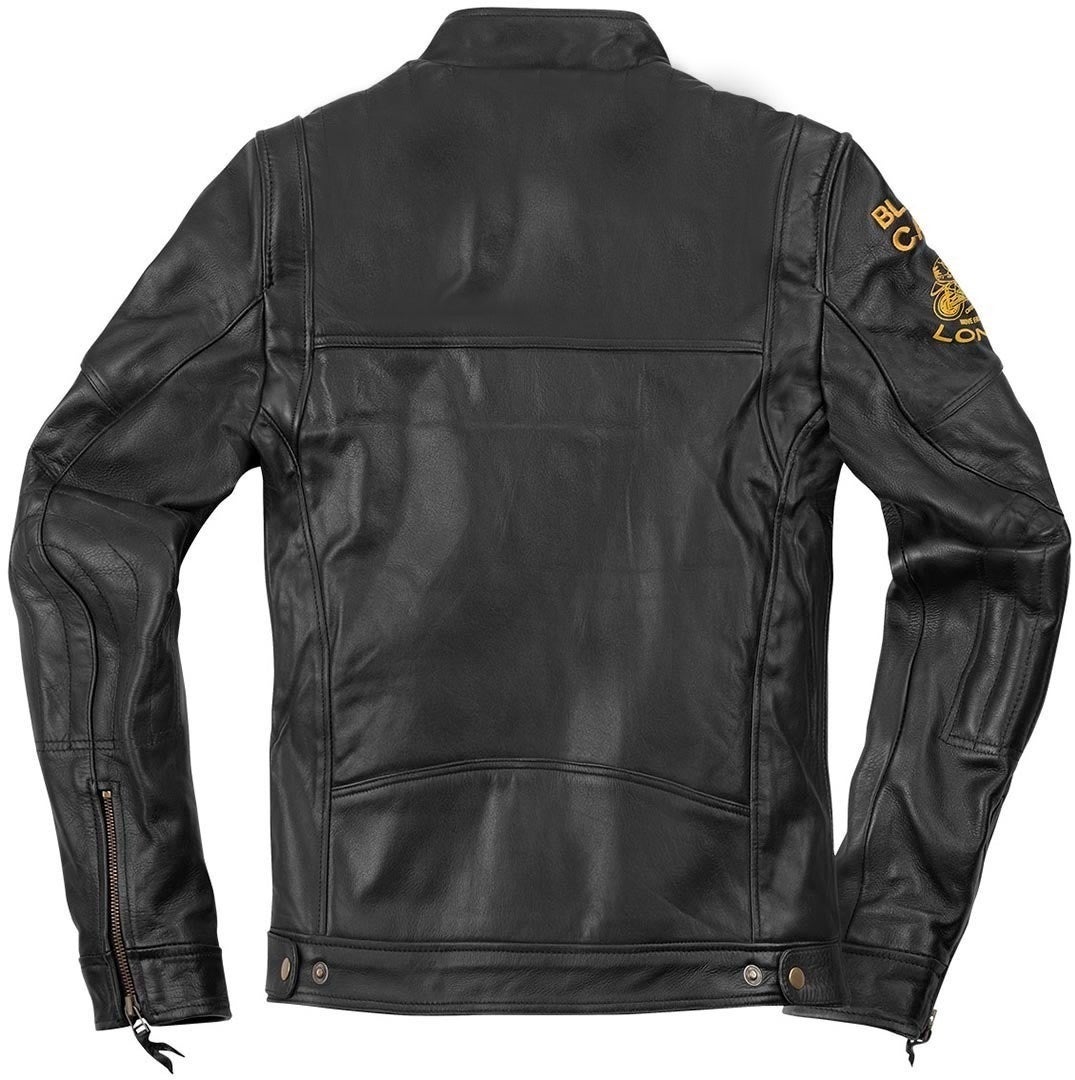 Black-Cafe London Sari Motorrad Lederjacke schwarz 48 Abbildung 2