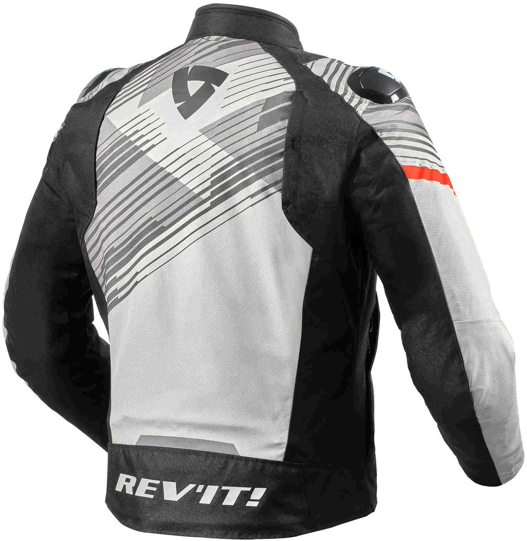 Revit Apex H2O Jachetă textilă pentru motociclete Gri/Roșu S Figura 2