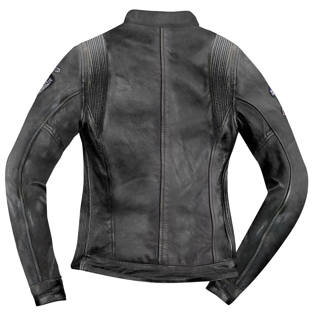HolyFreedom Zero Damen Motorrad Lederjacke schwarz L Abbildung 3