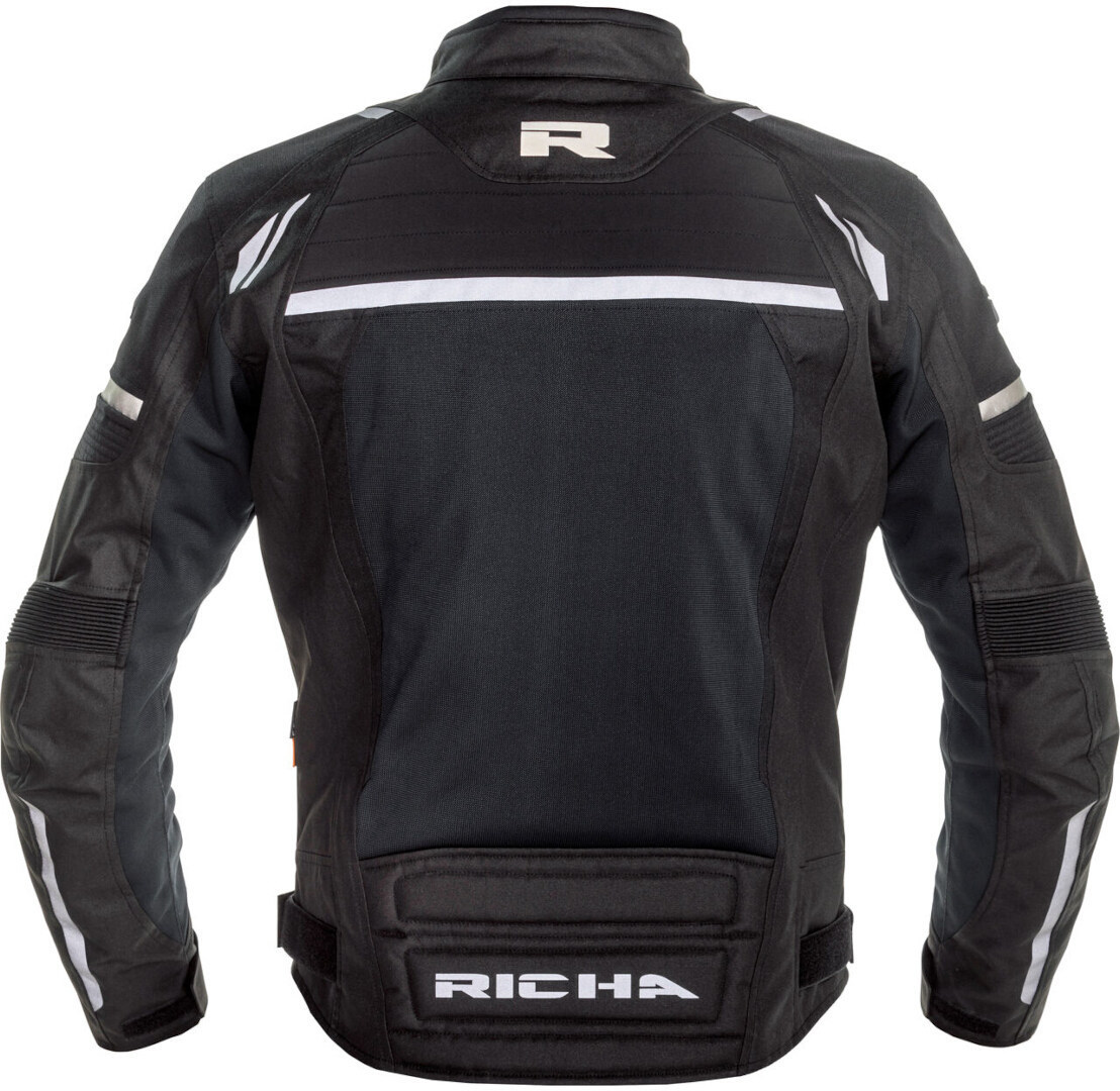 Richa Airstream-X waterproof Motorcycle Textile Jacket black M Figure 2