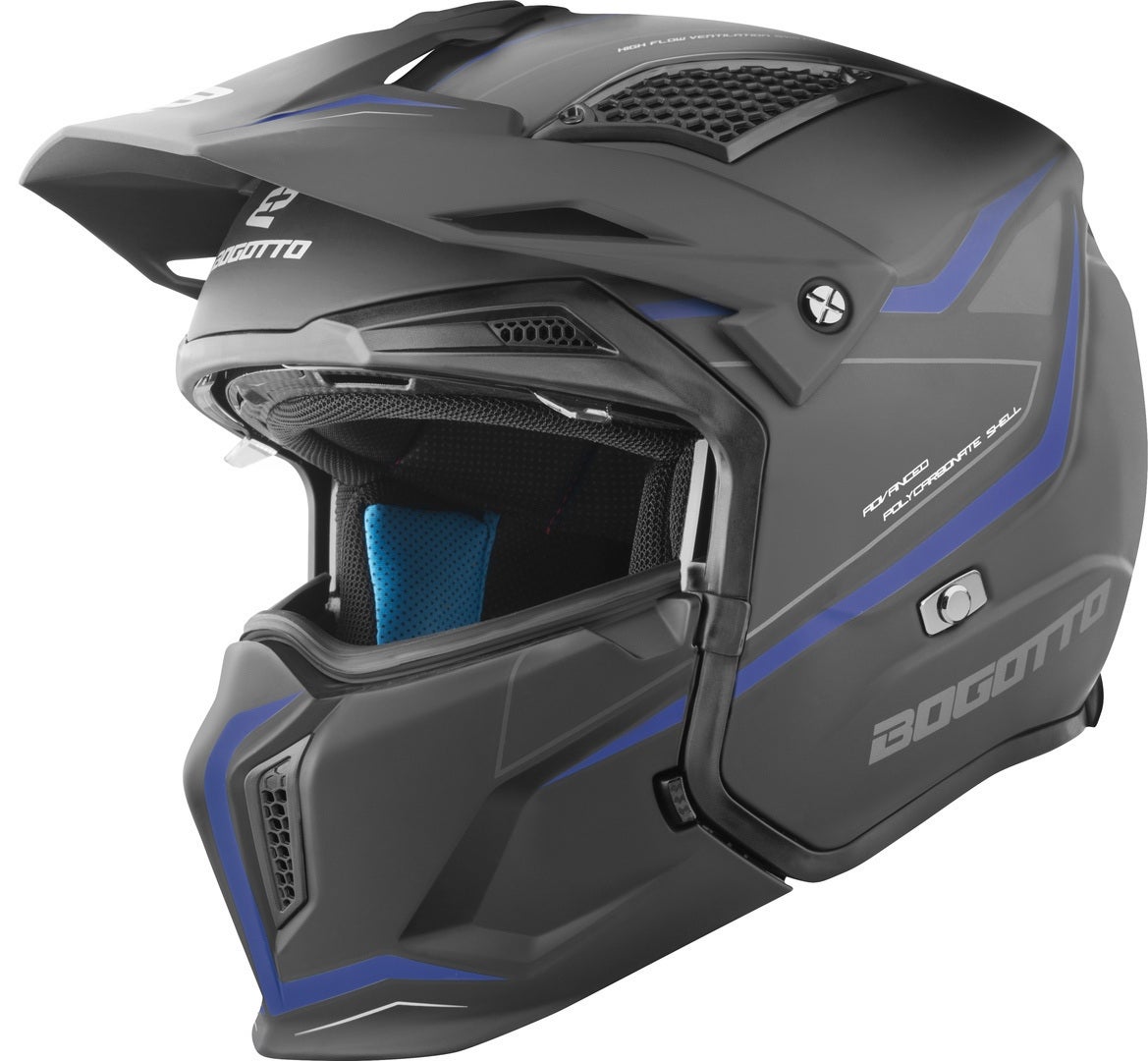 Side view of Bogotto Radic WN-ST 22.06 Helmet