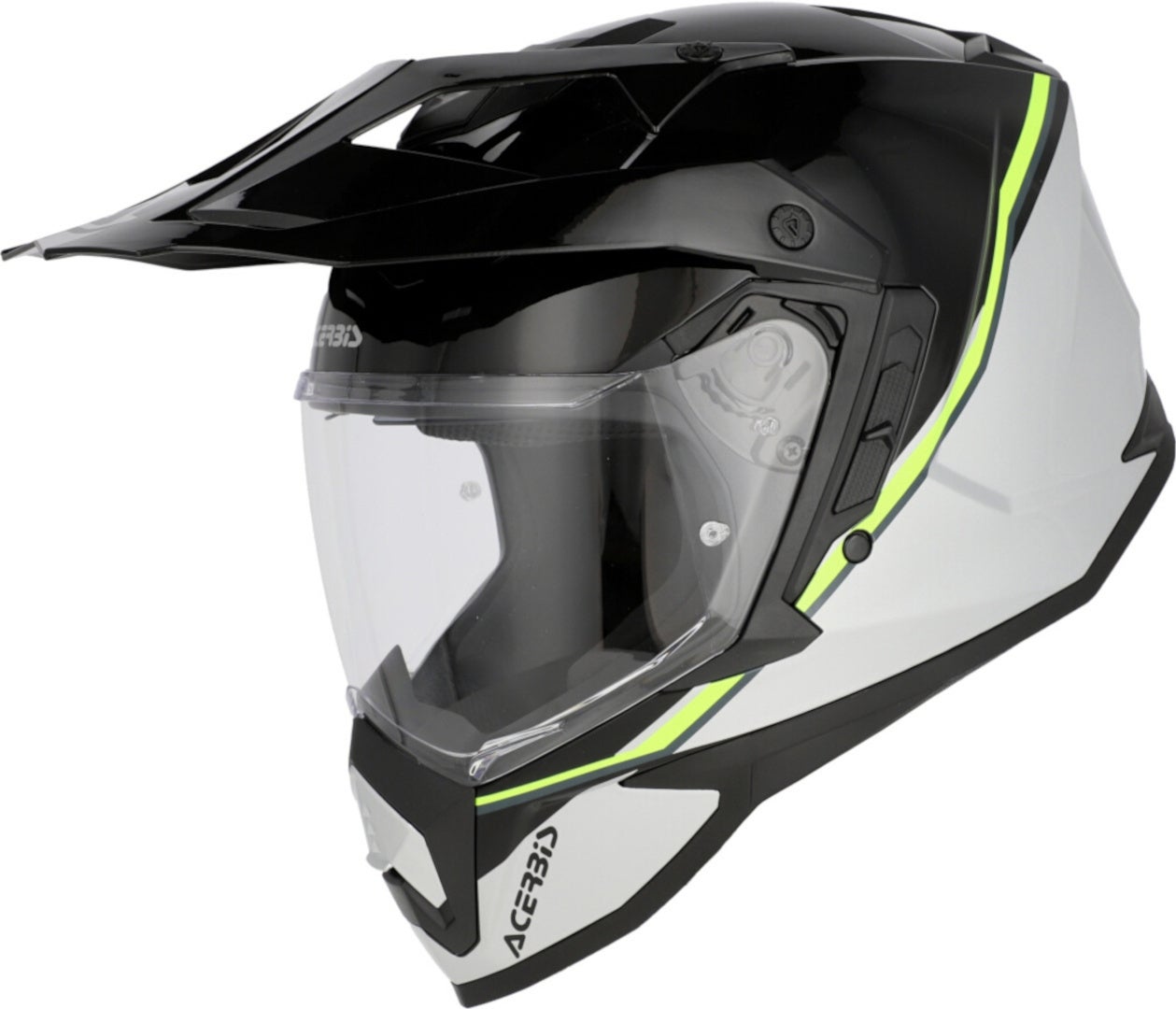 Acerbis Assault Graphic Шлем эндуро чёрный матовый/жёлтый М (57/58) Рисунок 1