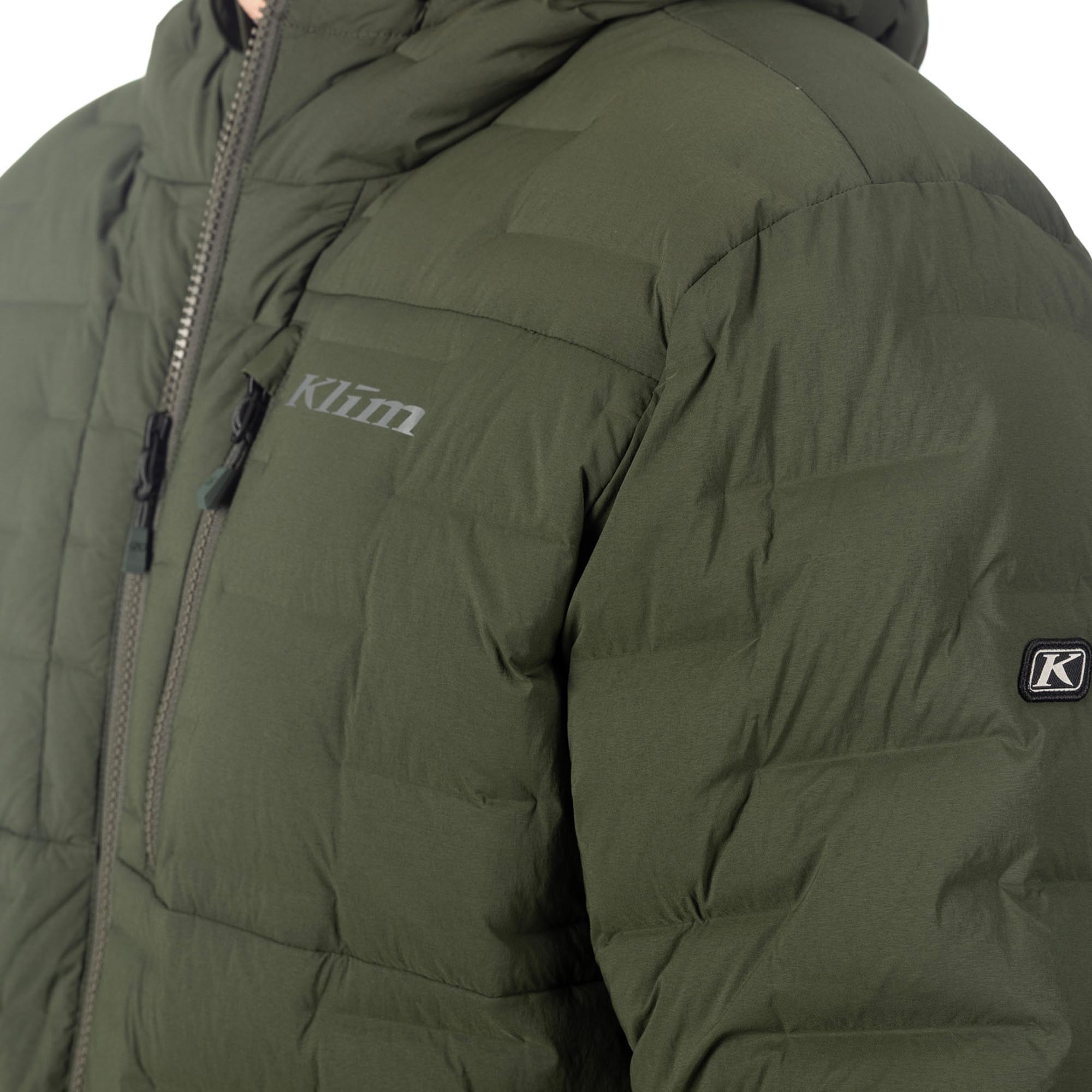Klim Boulder Stretch Down Hooded Jacket green 2XL Figure 4