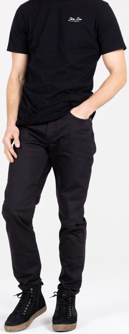 John Doe Classic Tapered Motorcykel Jeans Sort 38/32 Figur 13