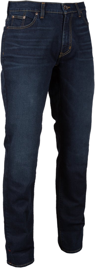 Klim K Forty 3 Tapered Stretch Denim Motorcycle Jeans dark blue Short 34 Figure 4