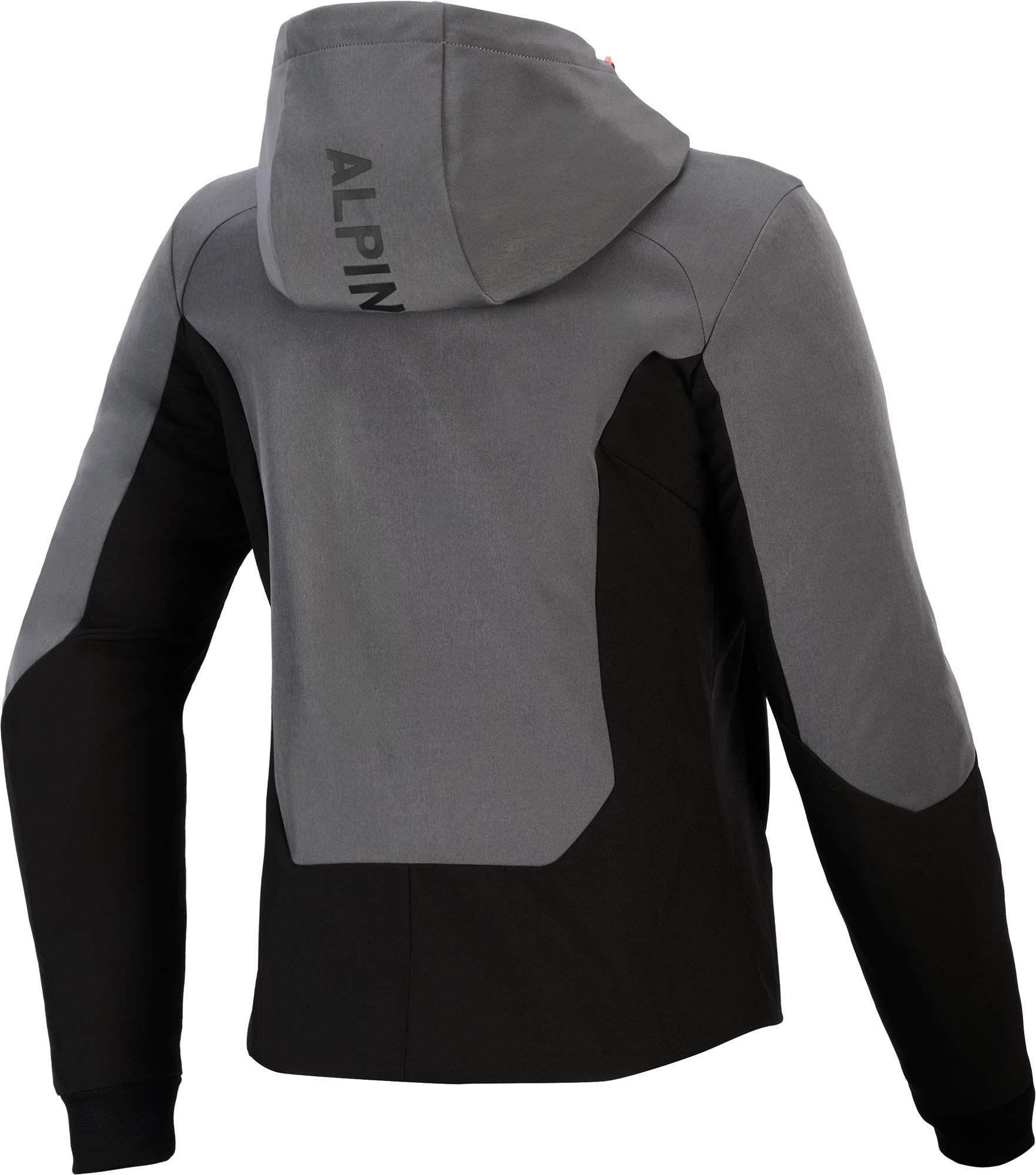 Side view of Alpinestars Stella Radium Tech Ladies Motorcycle Zip Hoodie