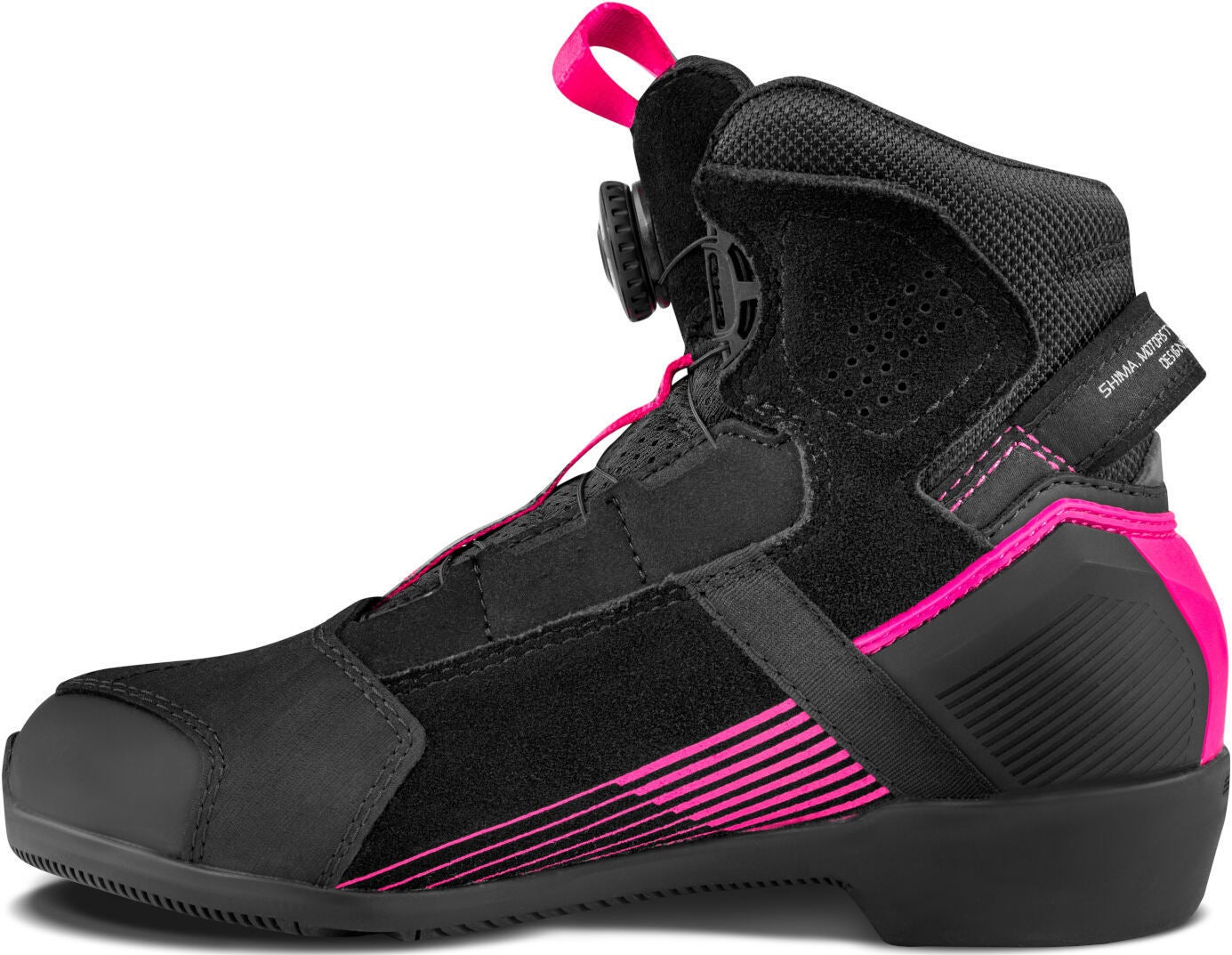 SHIMA Edge Vented Dame Motorcykel Sko sort/pink 37 Figur 3