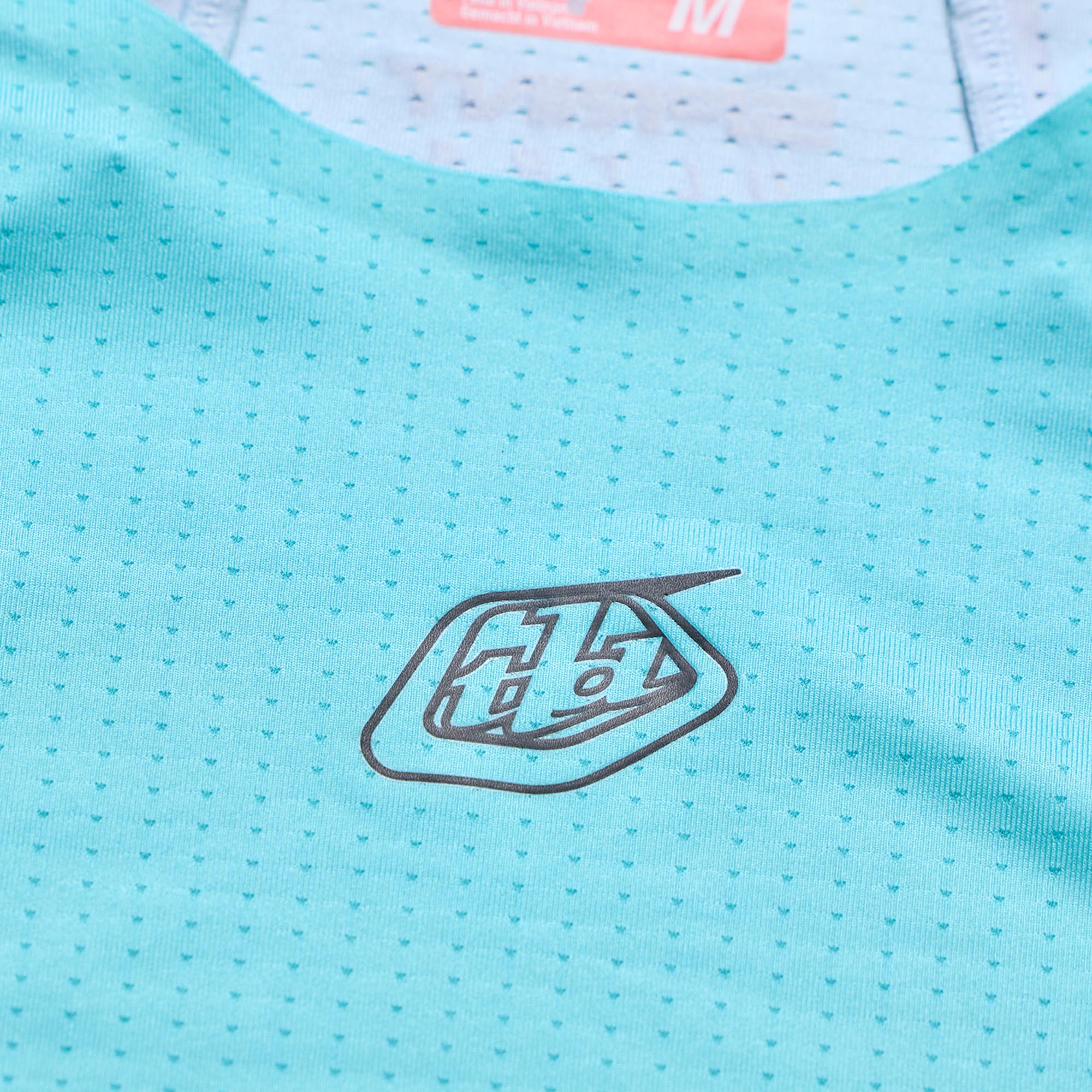 Troy Lee Designs Sprint Ultra LS Mono Maillot de vélo turquoise M Figure 3