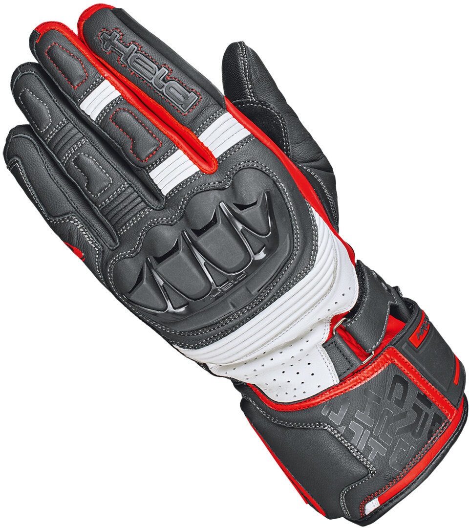 Held Revel 3.0 Motorcykelhandsker sort/rød 9 Figur 1