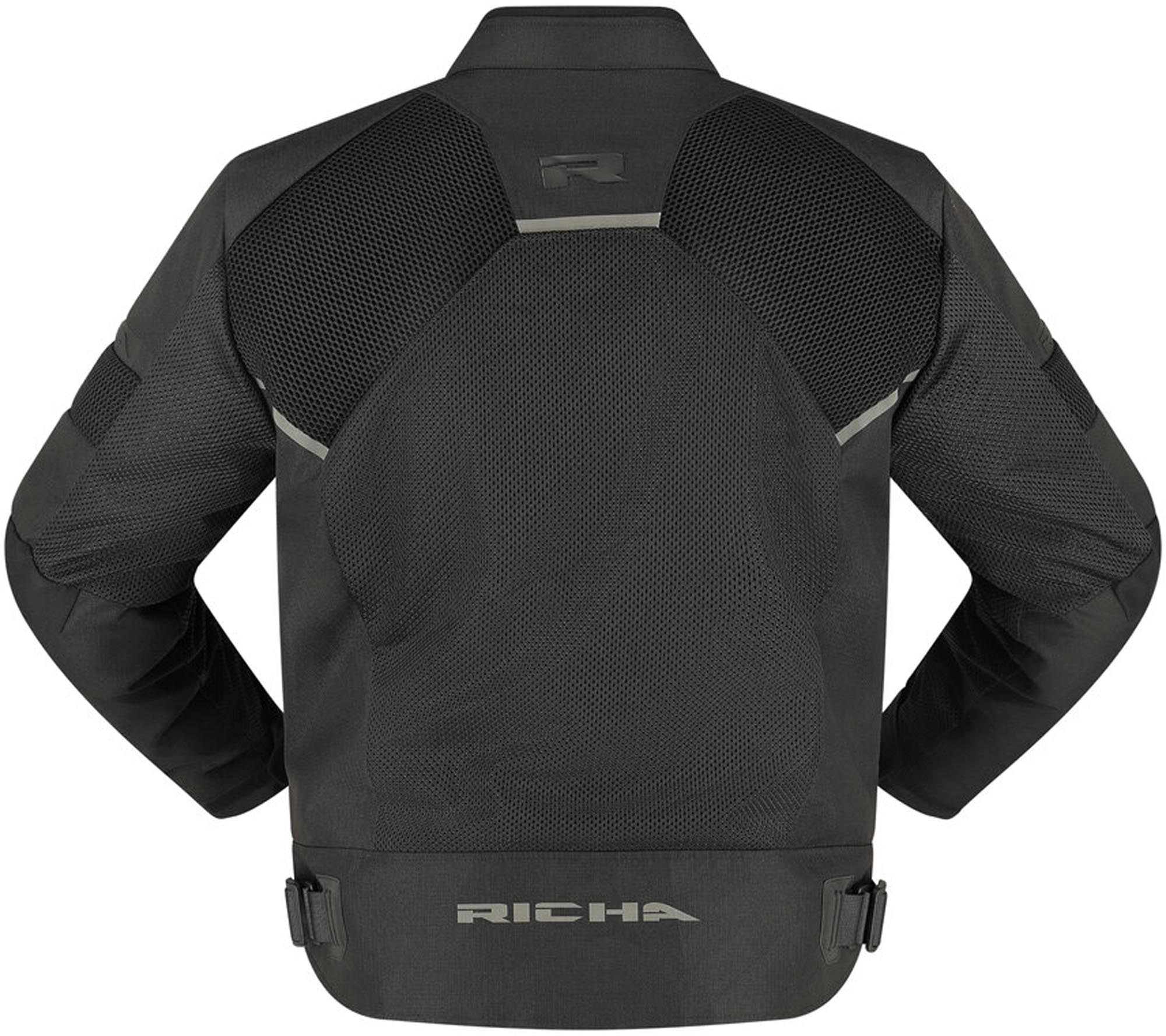 Richa Airstream X-2 waterproof Motorcycle Textile Jacket black 2XL Figure 2