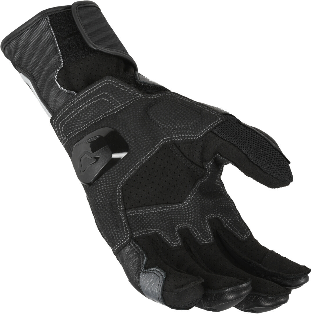 Macna Shellar perforierte Motorrad Handschuhe schwarz XL Abbildung 2