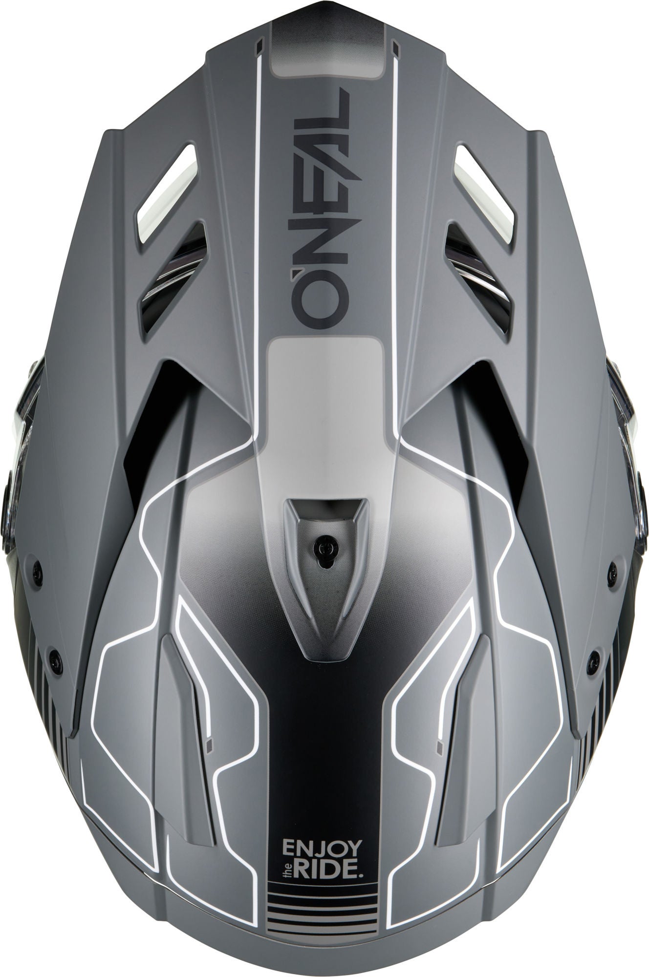 Oneal SIERRA RS ECHO Enduro Helm schwarz/grau XL (61/62) Abbildung 7