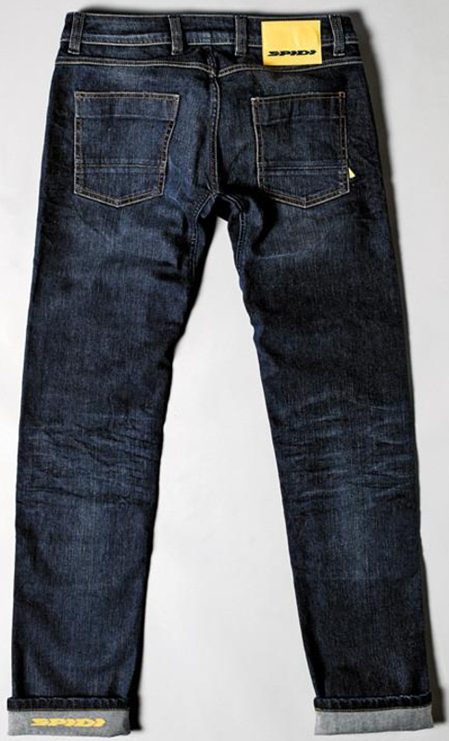 Spidi Denim Qualifier Slim Fit Moto džíny tmavě modrá 34 Obrázek 2