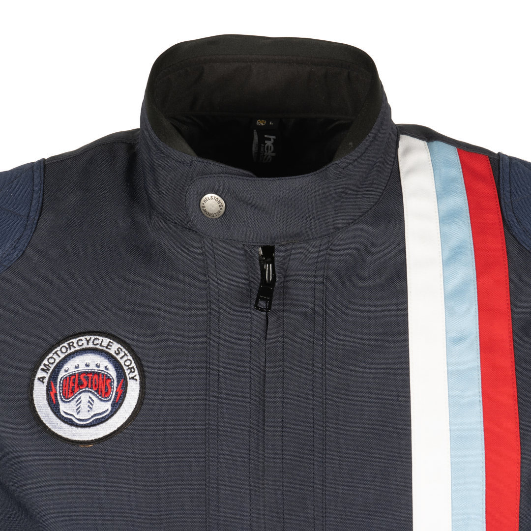 Helstons Hamilton Mesh Veste textile moto bleu foncé L Figure 5