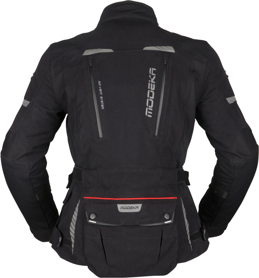 Modeka Viper LT Damer Motorcykel tekstiljakke Sort 44 Figur 2