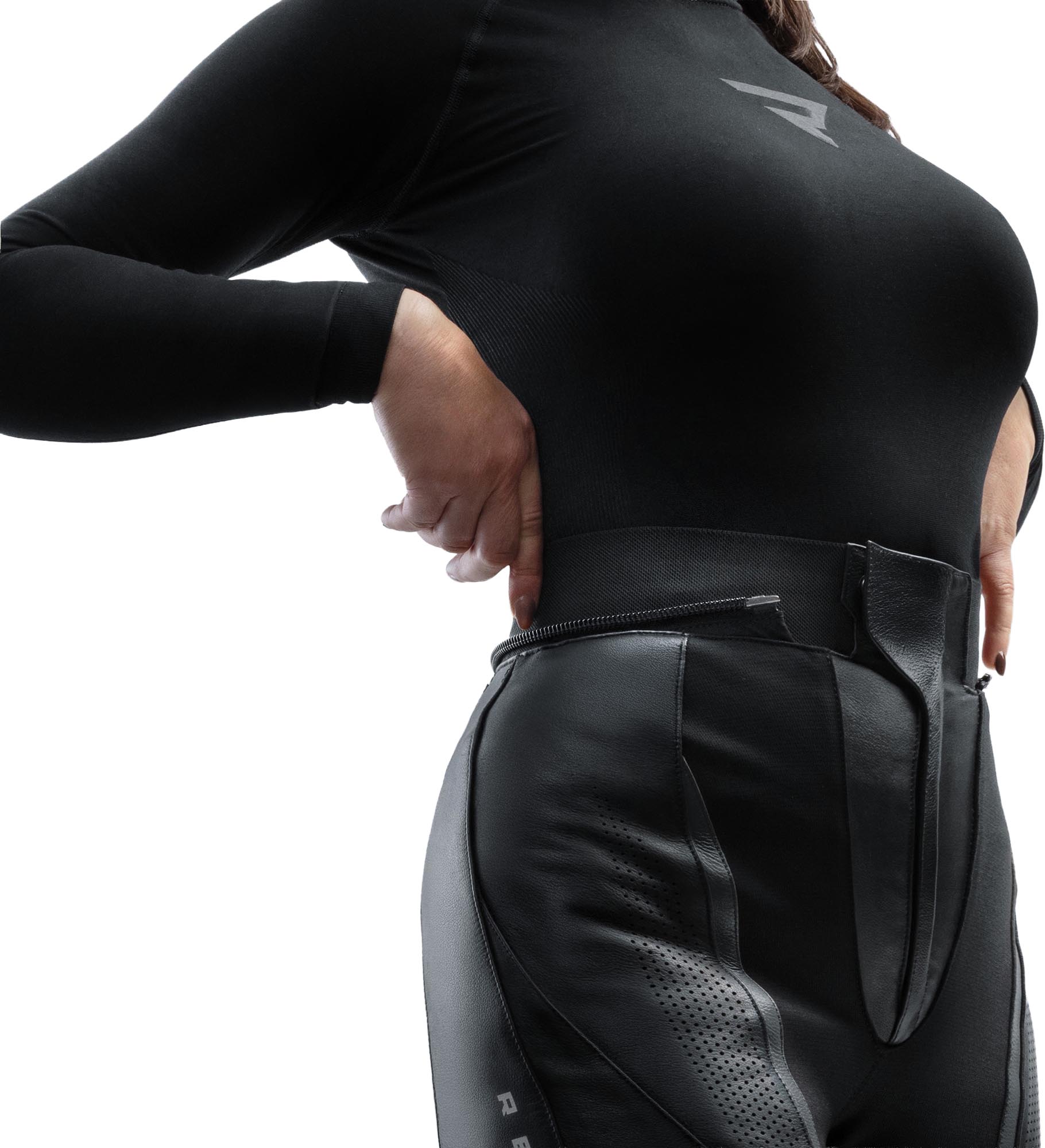Rebelhorn Diva Damen Motorrad Lederhose schwarz 34 Abbildung 4