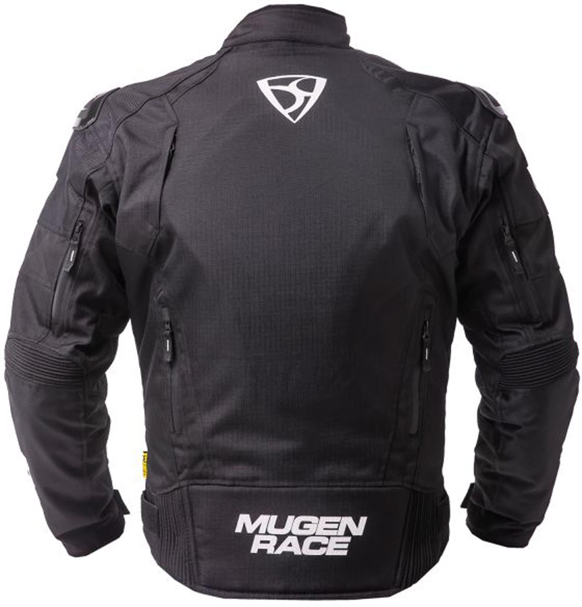 MUGENRACE Romano waterproof Motorcycle Textile Jacket black S Figure 2