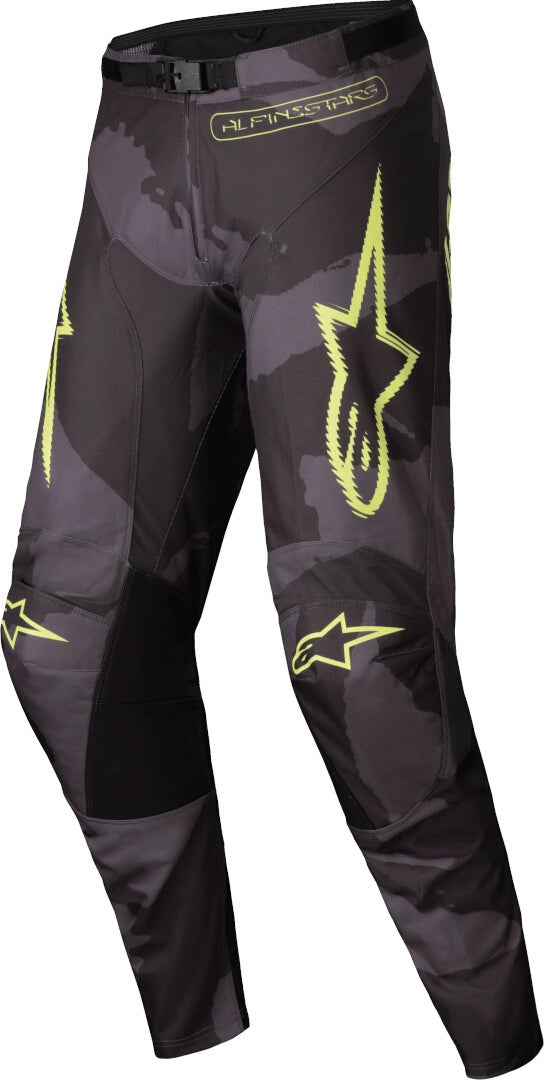 Alpinestars Racer Hollow Motocross Hose grau/gelb 38 Abbildung 1