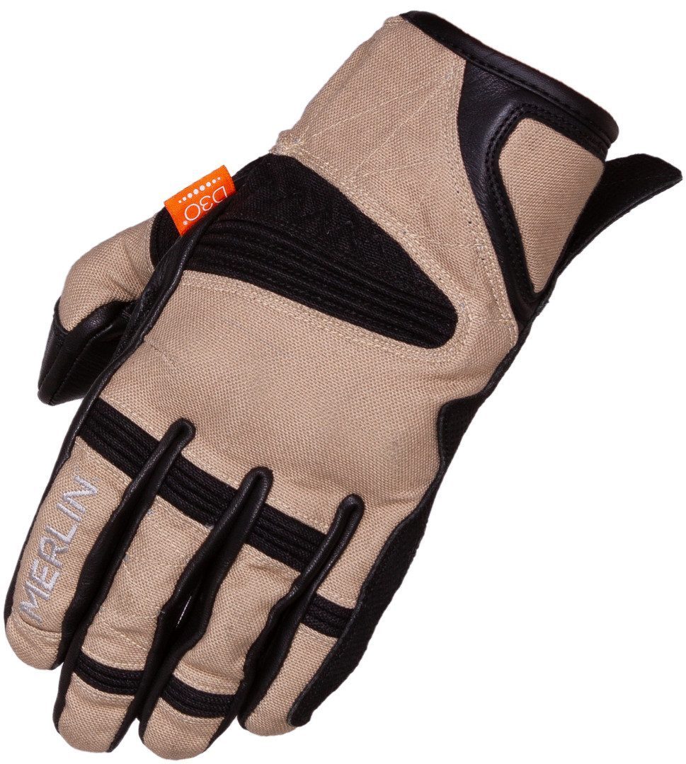Merlin Mahala Raid D3O Motorradhandschuhe sand M Abbildung 2