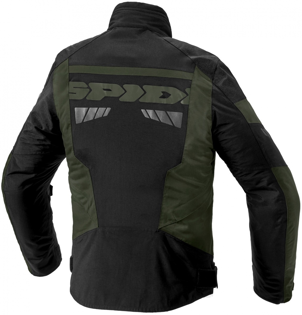 Spidi H2Out Freerider Motorcycle Textile Jackets black/olive M Figure 2