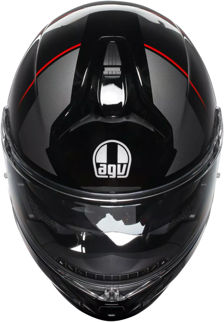 AGV Tourmodular Perception Capacete preto/vermelho S (55/56) Figura 3