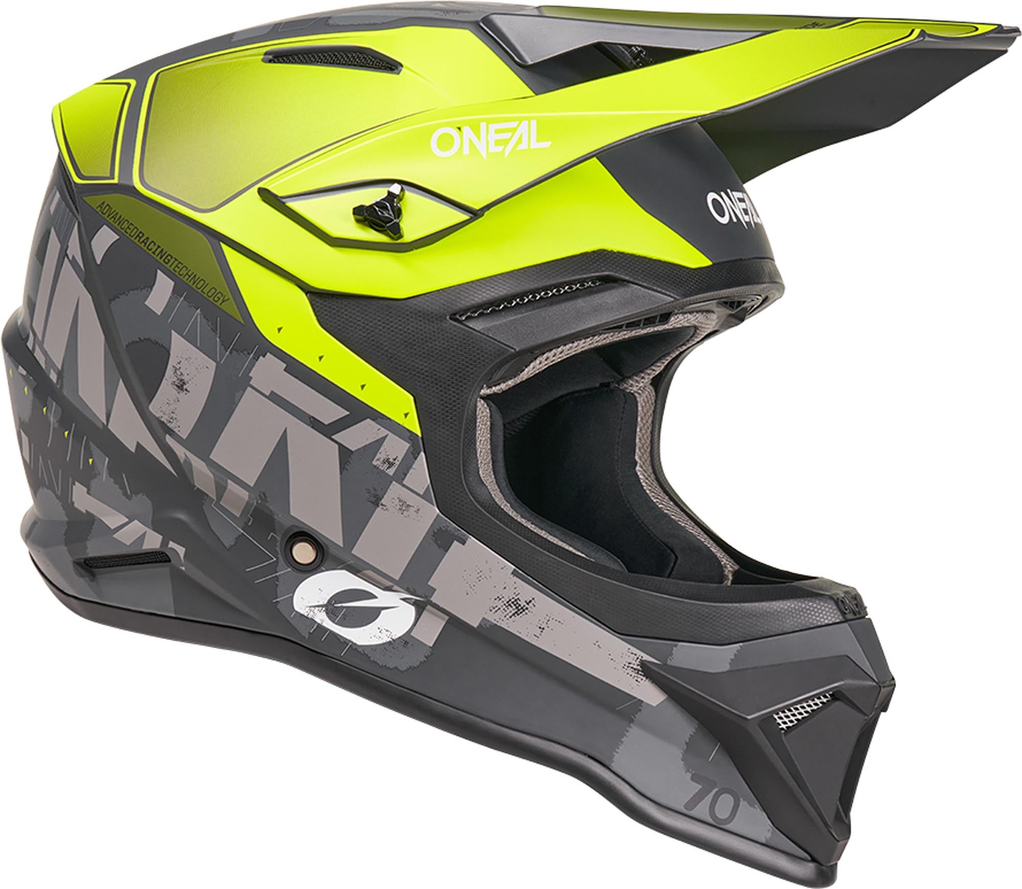 Oneal 1SRS Voltixx Motocross Helmet black/neon/yellow XL (61/62) Figure 6