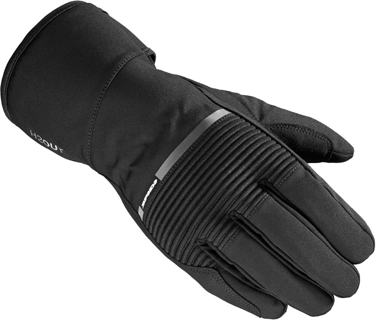 Spidi Men's Black Underground-Kp H2out Waterproof Motorcycle Gloves