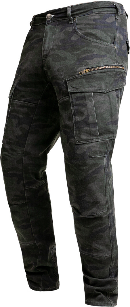 John Doe Defender Mono Motorcycle Textile Pants camouflage 34 L30 Figure 1