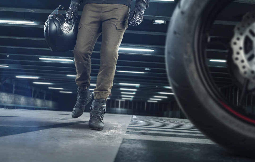 Bering Richie Motorrad Textilhose khaki M Abbildung 6