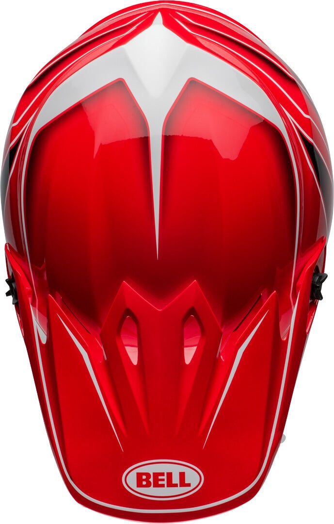 Bell MX-9 Mips Zone Motocross Helmet red/black/white S (55/56) Figure 9