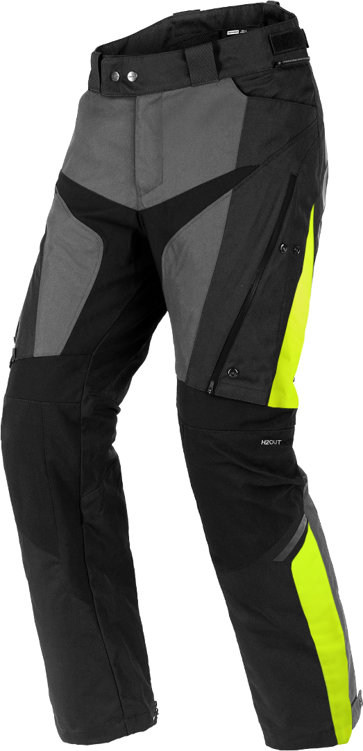 Spidi 4 Season Evo H2Out Motorcycle Textile Pants black/grey 3XL Figure 1