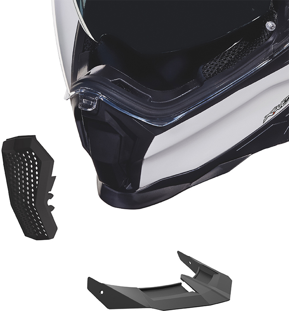 Nexx X.WED 2 Plain Helm weiß M (57/58) Abbildung 8