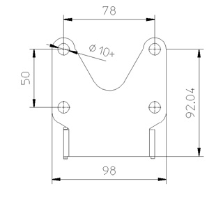 HIGHSIDER Universal Halter Typ 1, schwarz Figura 2
