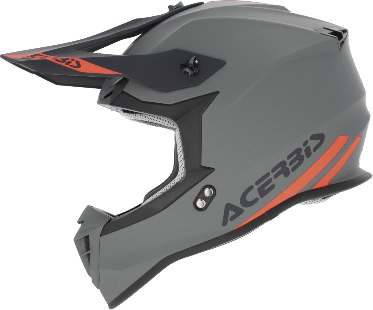 Acerbis Linear Solid Motocross Helm grau matt XXL (63/64) Abbildung 8