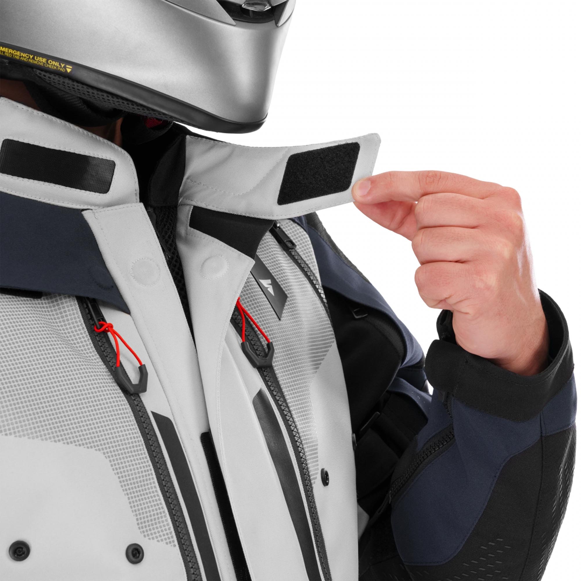 SHIMA Hero 3.0 Motorrad Textiljacke grau/blau M Abbildung 17