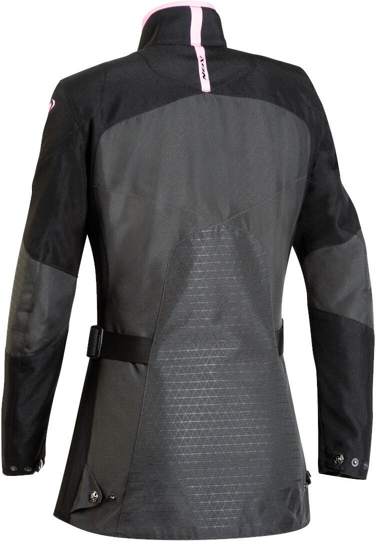 Ixon Bloom Ladies Motorcycle Textile Jacket grey/hotpink L Figure 3