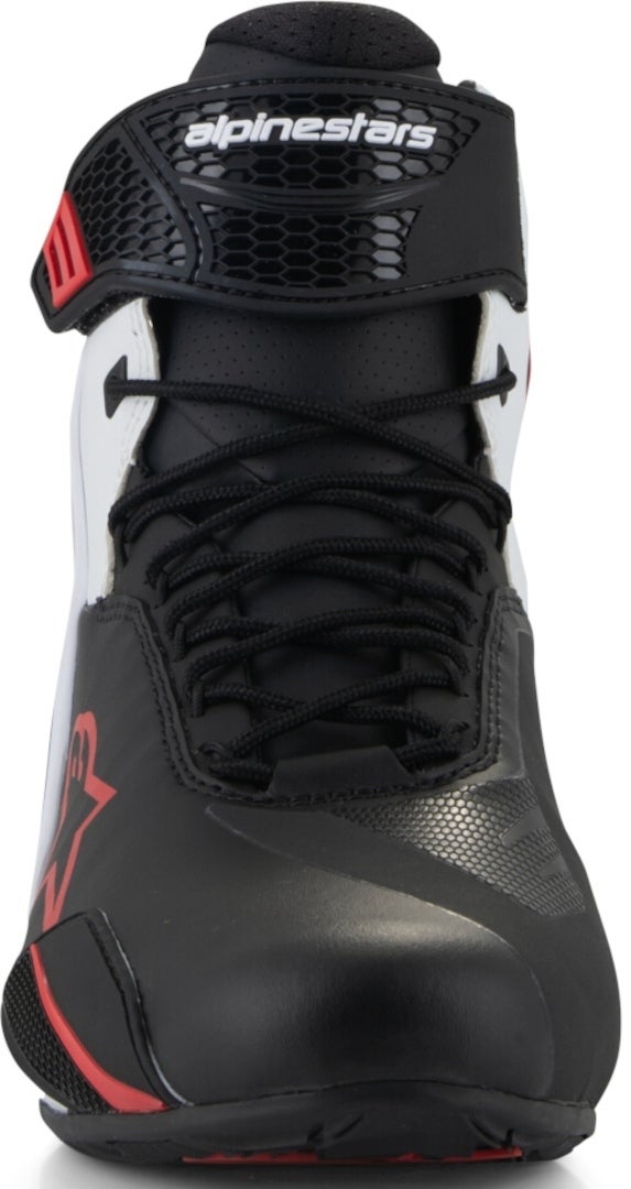 Alpinestars Faster-4 Motorcykel sko sort/hvid/rød 10,5 Figur 7