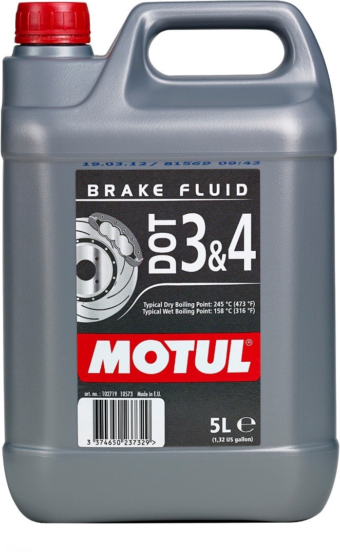 MOTUL DOT 3 & 4 Lichid de frână 5 litri Figura 1