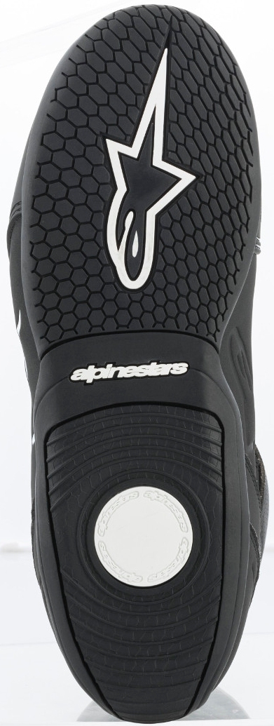 Alpinestars Fastback 2 Motorcykel sko Sort/hvid 8,5 (41) Figur 7