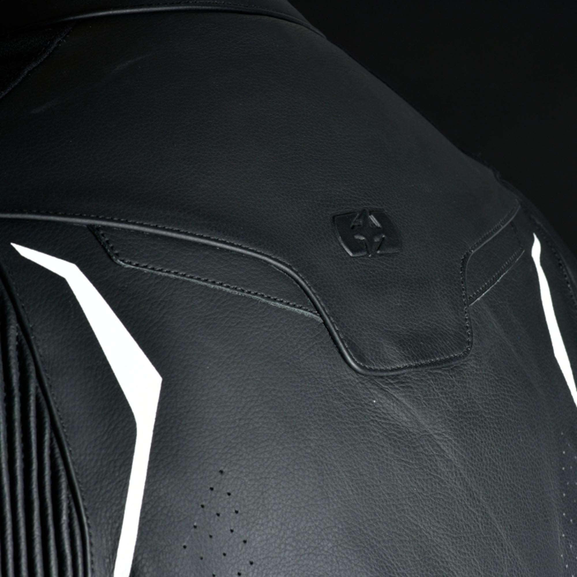 Oxford Nexus 1.0 Jaqueta de couro de motocicleta preto/branco 48 Figura 7