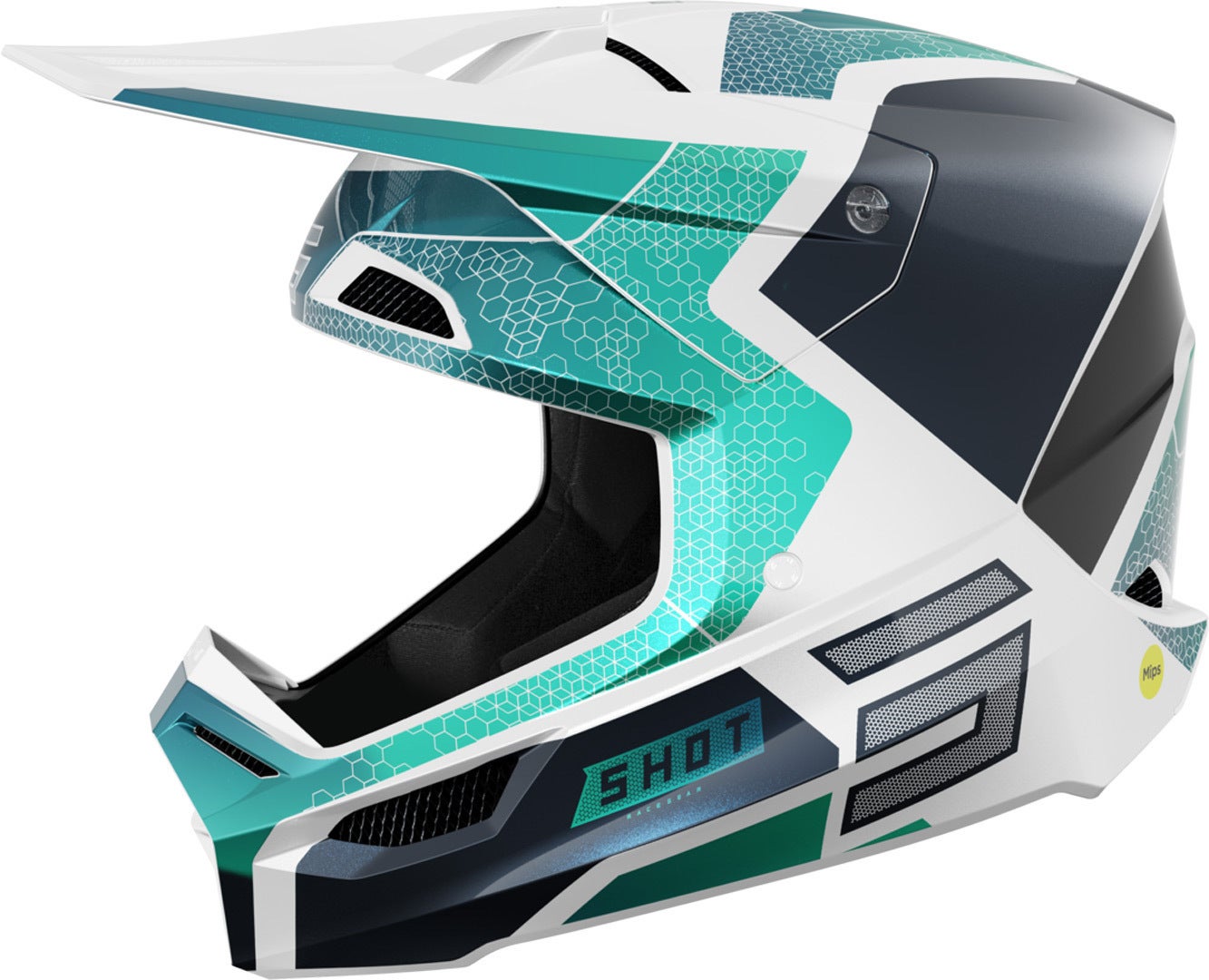 Shot Race Phaser Kask motocrossowy Turkus S (55/56) Rysunek 1