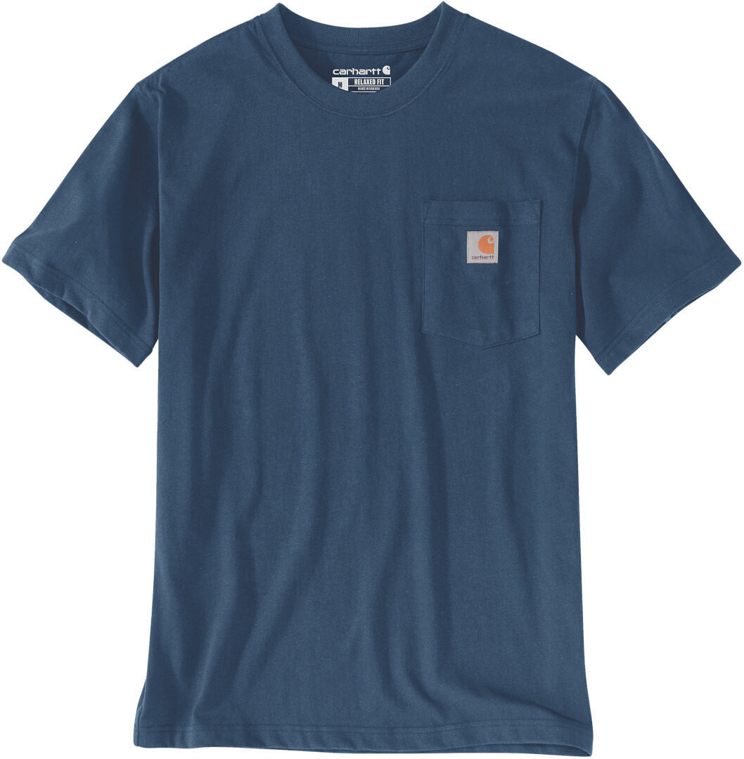 Carhartt Dearborn Relaxed Pocket Tricou albastru închis XL Figura 1