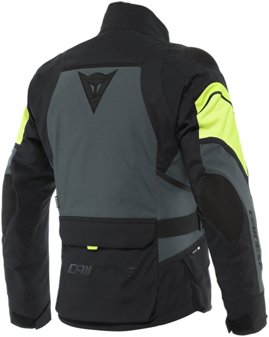 Dainese Carve Master 3 Gore-Tex Motorcycle Textile Jacket black/grey/yellow 58 Figure 2