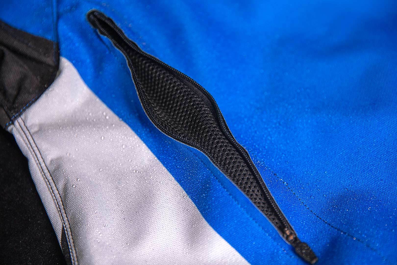 Icon Airform Retro Motorrad Textiljacke weiß/blau 3XL Abbildung 3