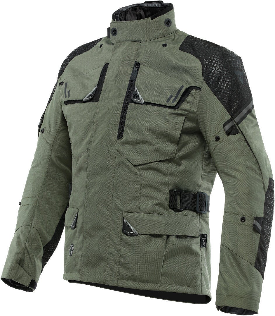 Dainese Ladakh 3L D-Dry Motorcycle Textile Jacket dark green/black 64 Figure 1