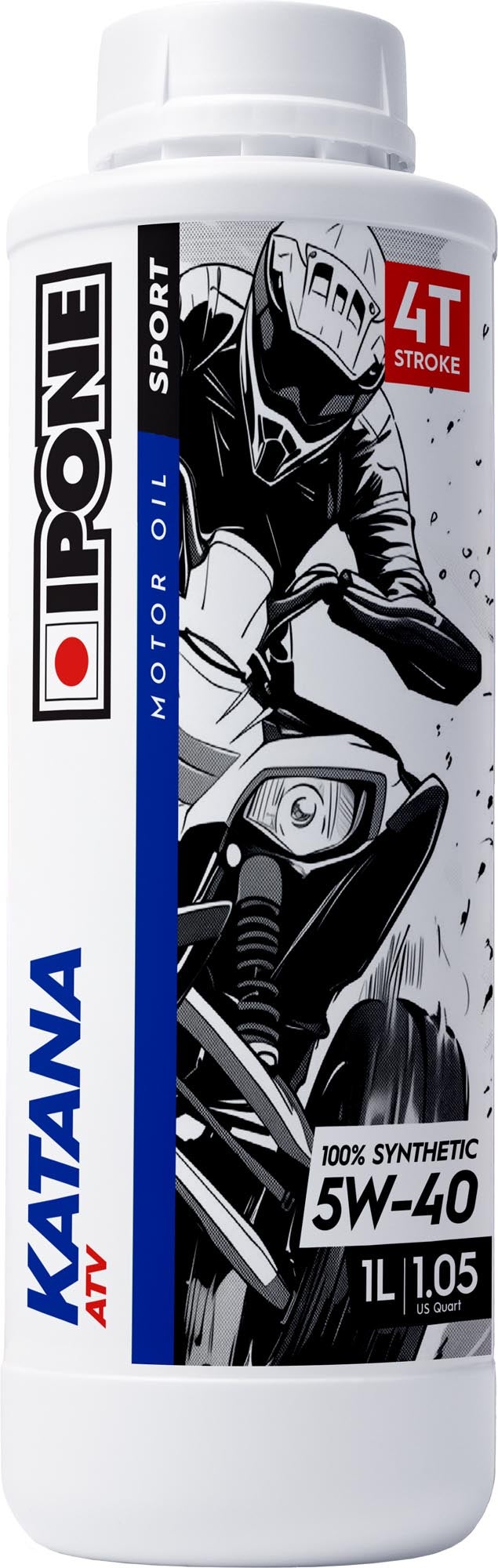 IPONE Katana ATV 5W-40 Motor-/Getriebeöl 1 Liter Abbildung 1