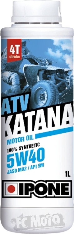 IPONE Katana ATV 5W-40 Ulei motor/roți de engrenaje 1 litru Figura 1