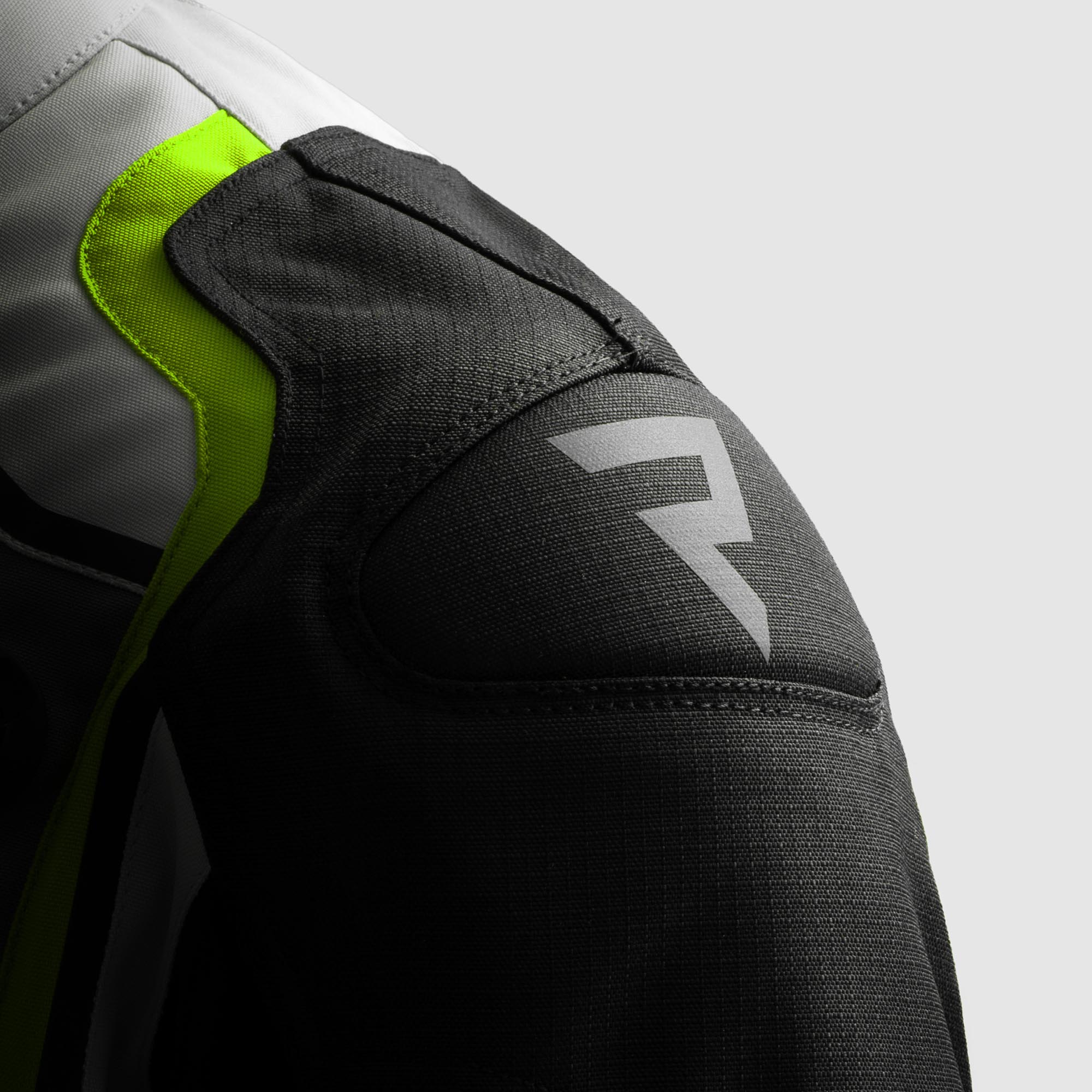 Side view of Rebelhorn Borg 2 waterproof Motorcycle Textile Jacket