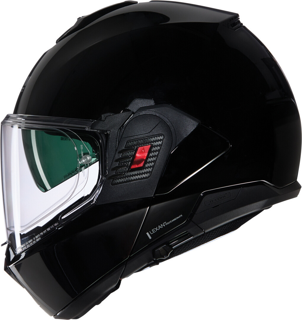 Nolan N120-1 Classico N-Com Hjelm Sort M (58) Figur 4