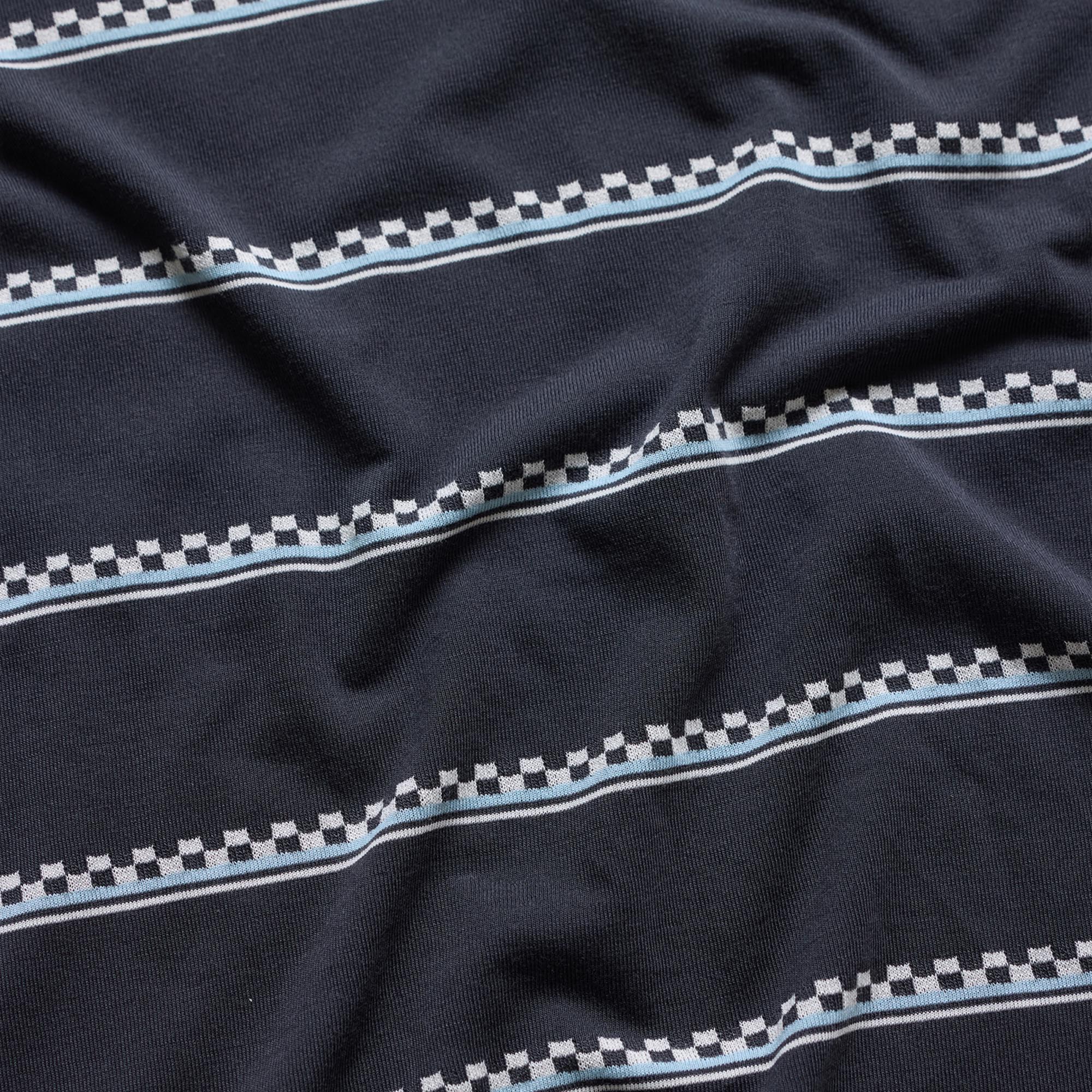 Troy Lee Designs Lilium Ride Checked Out Maillot de vélo à manches courtes pour dames carbone/bleu S Figure 10
